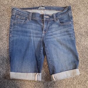Old Navy Diva Dark Blue Denim Shorts